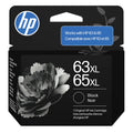 HP 63XL/65XL Black High-Yield Ink Cartridge (Replaces and Works with Both 63XL & 65XL) | B7RT5AN