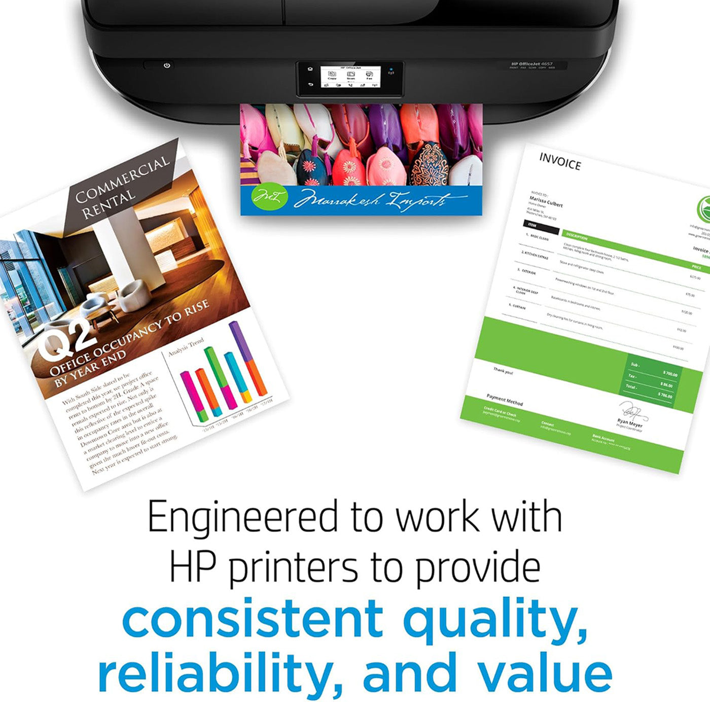 HP 67 Black Ink Cartridge | Eligible for Instant Ink | 3YM56AN