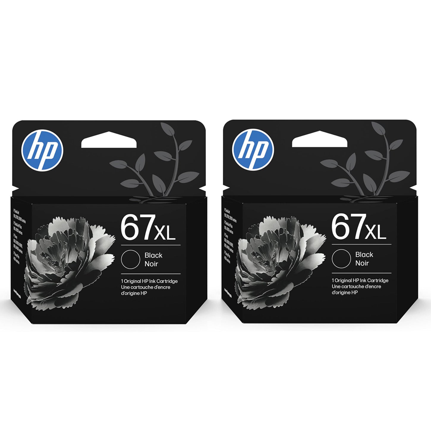 HP 67XL Black High-Yield Ink Cartridge | Eligible for Instant Ink | 3YM57AN