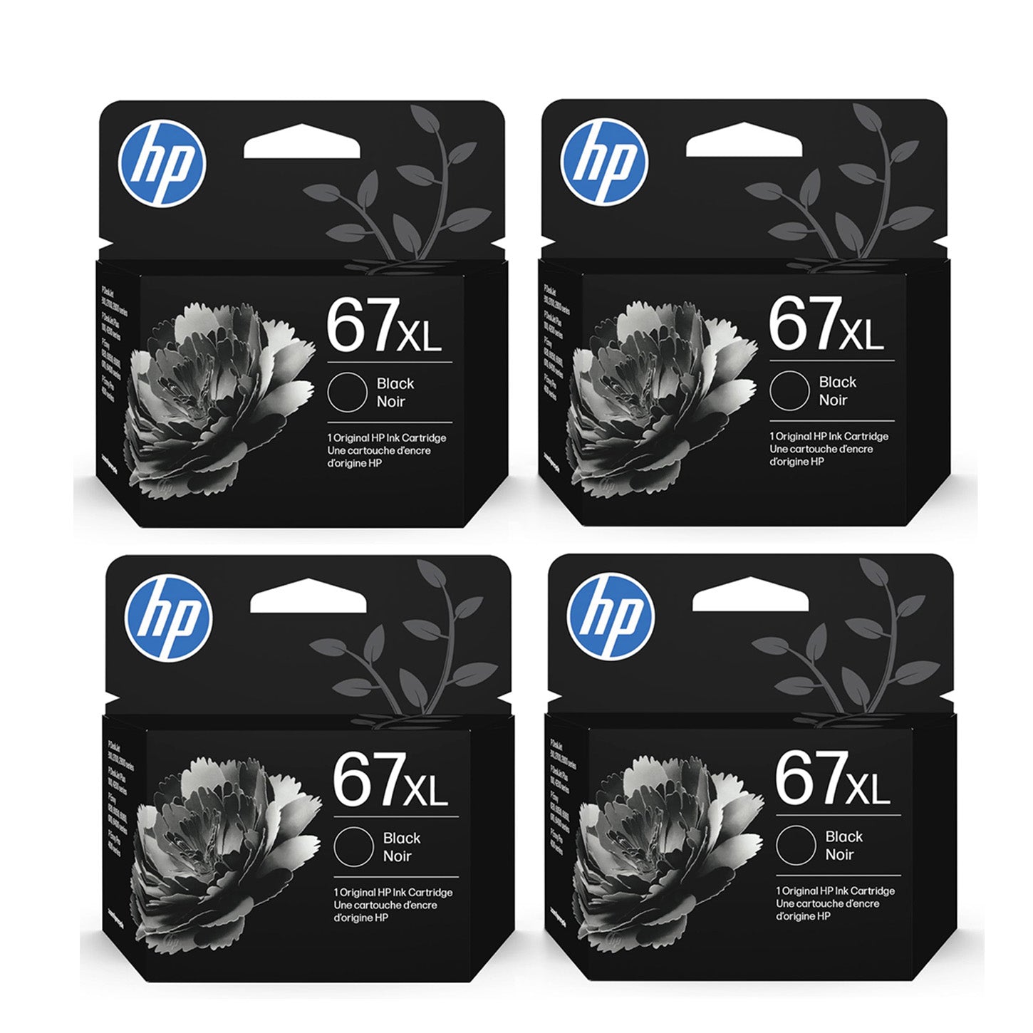 HP 67XL Black High-Yield Ink Cartridge | Eligible for Instant Ink | 3YM57AN